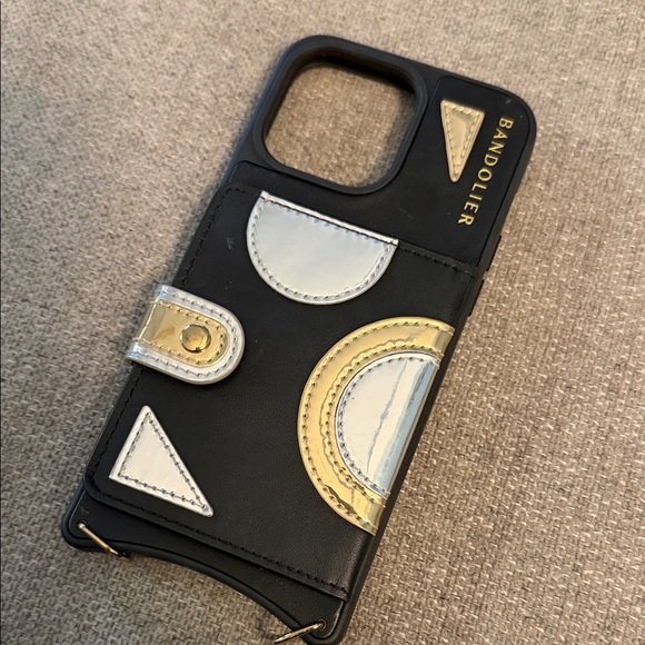 Bandolier Black Case with Gold and Silver Accents